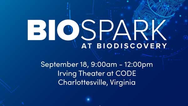 Avant selected as one of the finalists for Cville BioHub's BioSpark pitch event